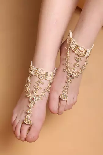 Rosefire elegance anklet