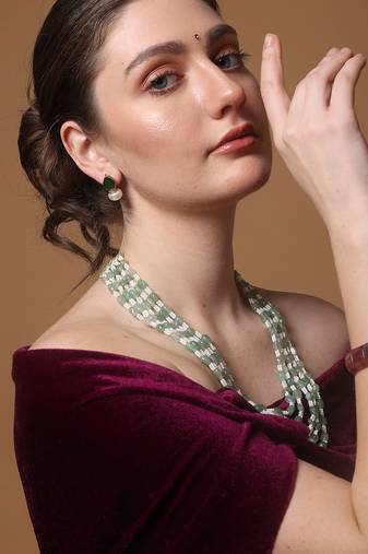 Mystic meadow layered necklace