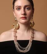 Chestnut charm haar pendent necklace