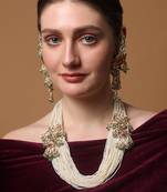 Aurora gleam haar pendent necklace