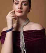 Snowlace spark haar pendent necklace