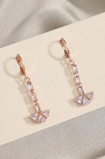 Stunning detail in every pair of white color antique stone earrings