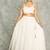 White Lehenga With Embroidered Cape and Crop Top Bustier