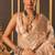 Light Pink Soft Satin Organza Embroidery Saree
