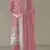 Pink color faux georgette fabric embroidery work beautiful occasional wear suit