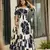 Blue color digital printed partywear long gown for ethnic girlie looks