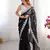 Black embroidered jimmy choo saree