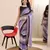 ready to wear multi georgette printed saree