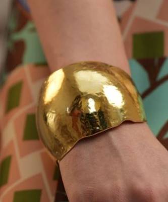 Gold finished seraphic cuff 3