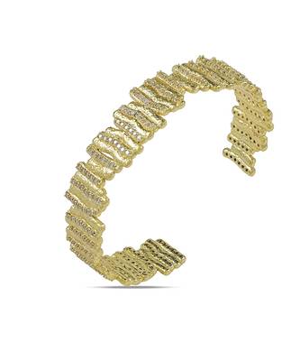 Golden cubic net cuff 2
