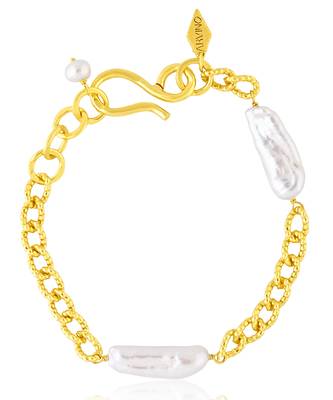 Golden concord pearl bracelet 4