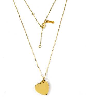 Gold sealed in love necklace 1