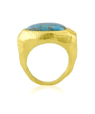 Turquoise tide ring for women 3