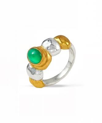 Green onyx horizon ring 1