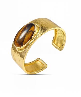 Gold tiger’s eye power cuff 3