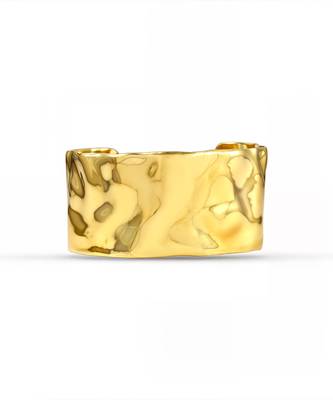 Gold molten solar cuff 2