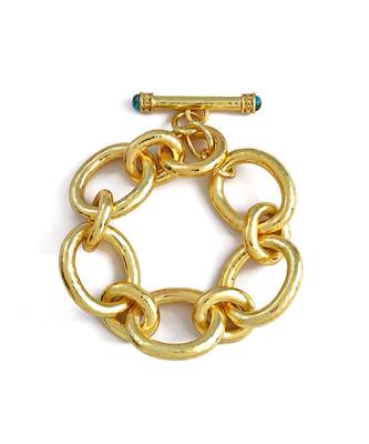 Gold heirloom studded bracelet 2