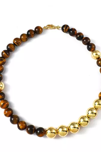 Tiger’s eye multicolor necklace