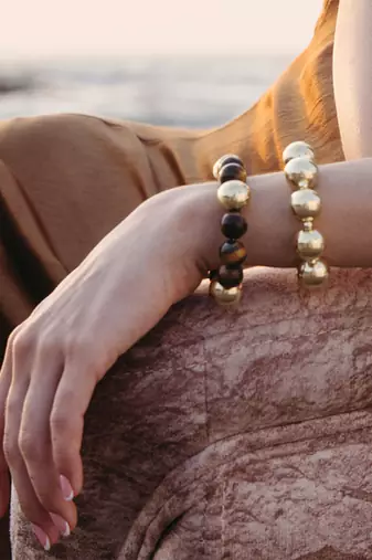 Tiger’s eye multicolor bracelet
