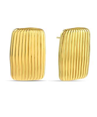 Gold finished studs for women 3