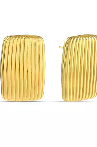 Gold finished studs for women