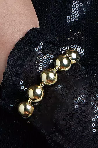 Gold finished bracelet for women