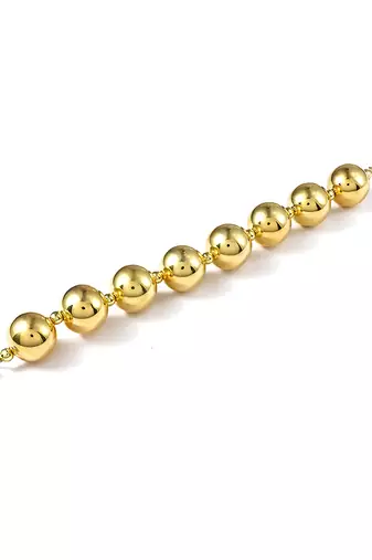 Gold finished bracelet for women