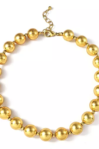 Gold finishhed necklace for women