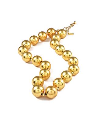 Gold finishhed necklace for women 4