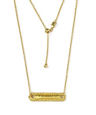 Gold finished necklace for women 1