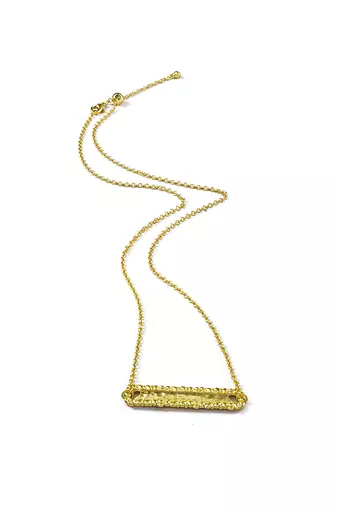 Gold finished necklace for women