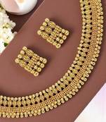 Gold plated traditional choker set
