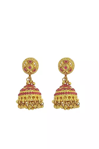 Gold plated tevta necklace set