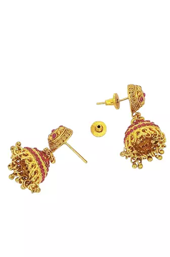 Gold plated tevta necklace set