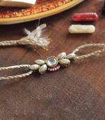 Elegance redefined rakhi with roli chawal