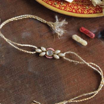 Elegance redefined rakhi with roli chawal 2