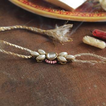 Elegance redefined rakhi with roli chawal 3