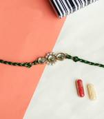 Kundan amaze rakhi with roli chawal