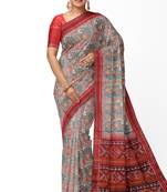 Multicolor ikkat patola silk saree