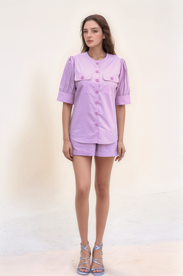 Pink safari shirt 1