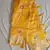 Yellow Paithani silk blend Zari Weaving Saree