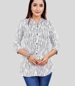 Saree swarg satin printed short kurti