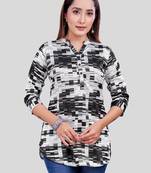 Saree swarg satin printed short kurti