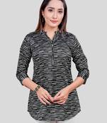 Saree swarg satin printed short kurti