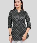 Saree swarg satin printed short kurti