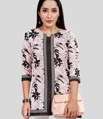 Saree swarg crepe printed short kurti