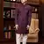 wine imported jaquard silk sherwani with faux satin pajama for mens