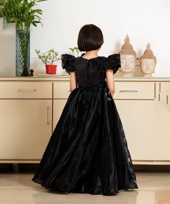 Black Iconic Black Coloured Gown for Birthdays  2