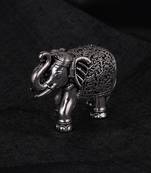 elephant silver gold plated idol/murti home and office decorative gifting