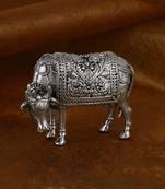 elephant silver gold plated idol/murti home and office decorative gifting